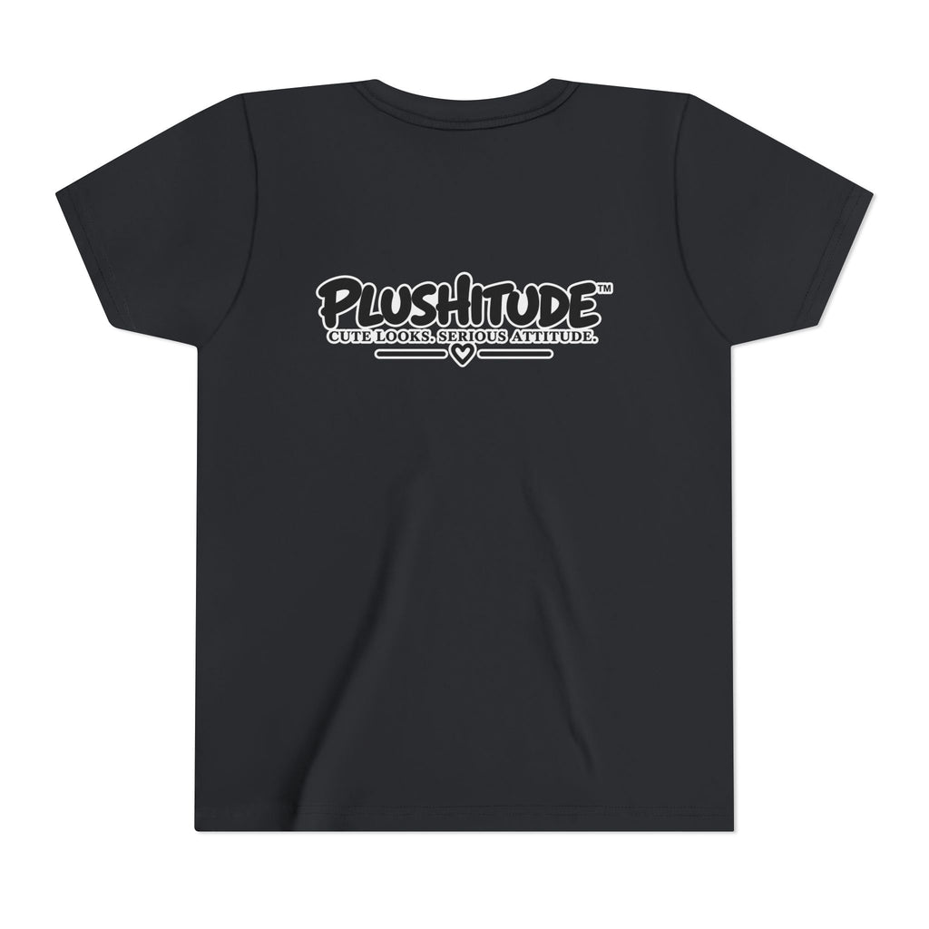 Youth Tee — Plushitude Chick in Spa Robe Graphic