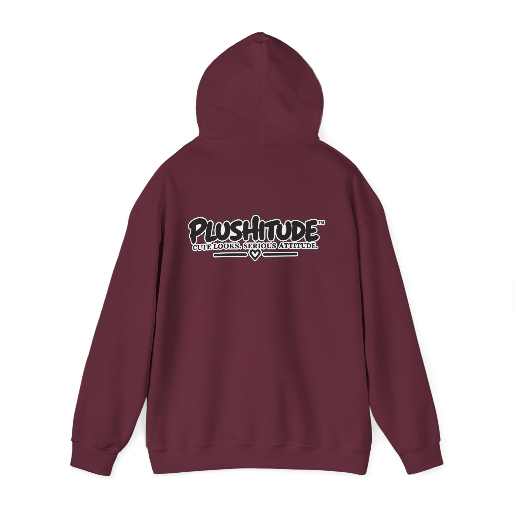 Leopard Plushitude Hoodie – Cute Pink Leopard Graphic Hooded Sweatshirt