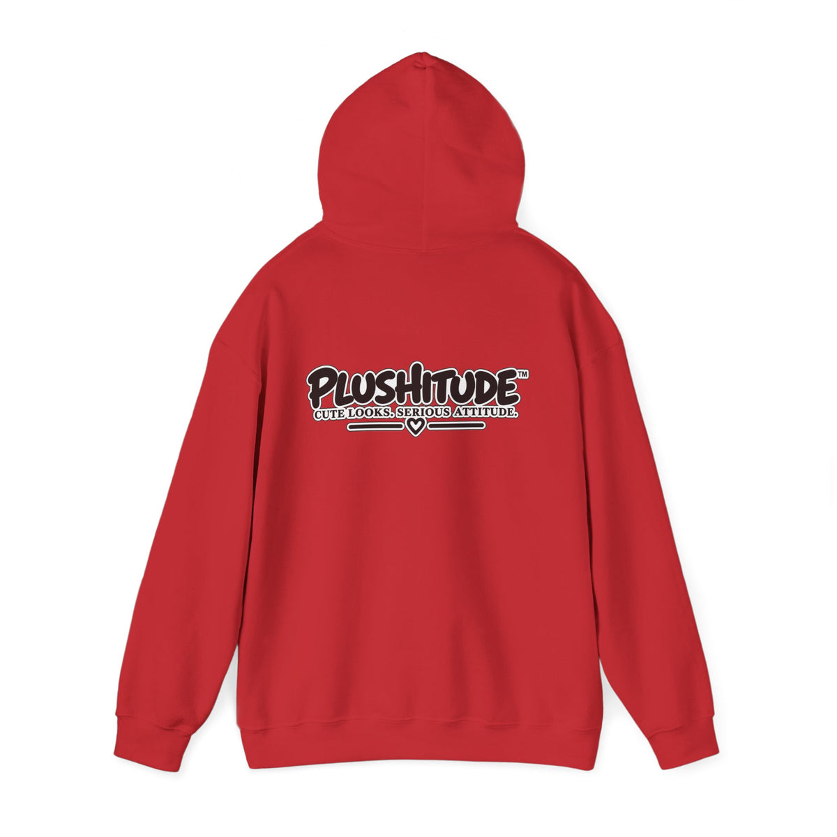 Plushitude Raccoon Hoodie — Cute Grumpy Raccoon Graphic Hooded Sweatshirt