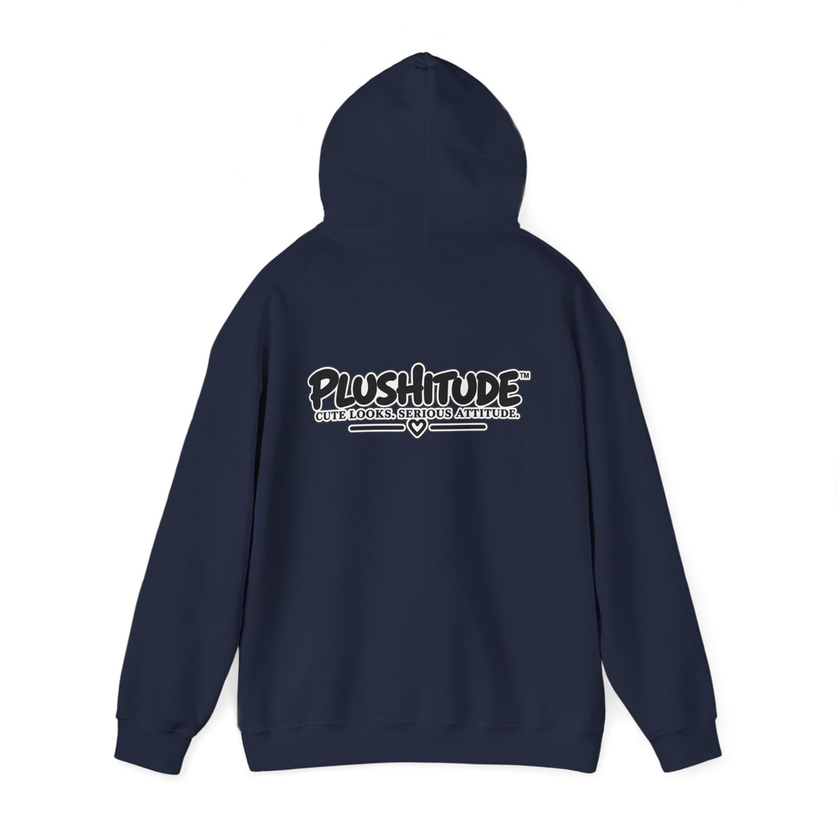 Plushitude Raccoon Hoodie — Cute Grumpy Raccoon Graphic Hooded Sweatshirt
