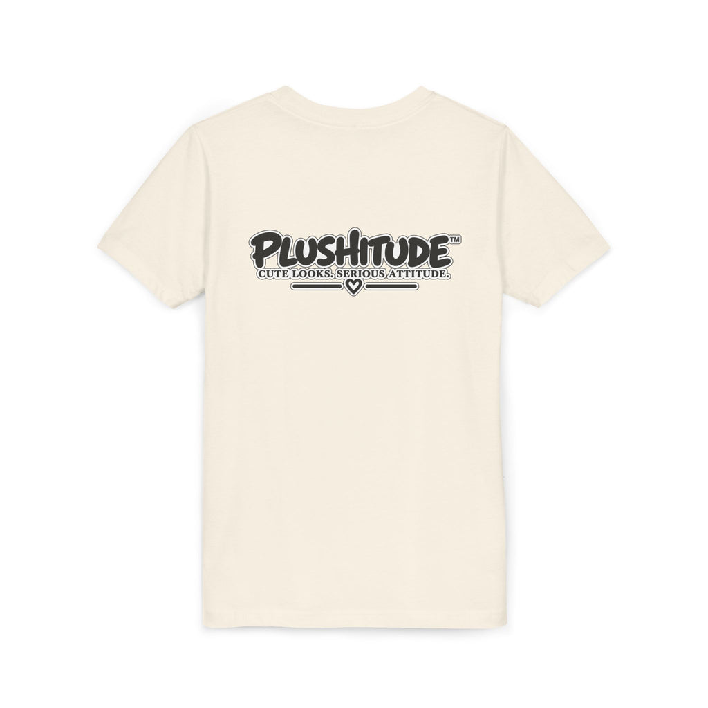 Youth Tee — Plushitude Chick in Spa Robe Graphic