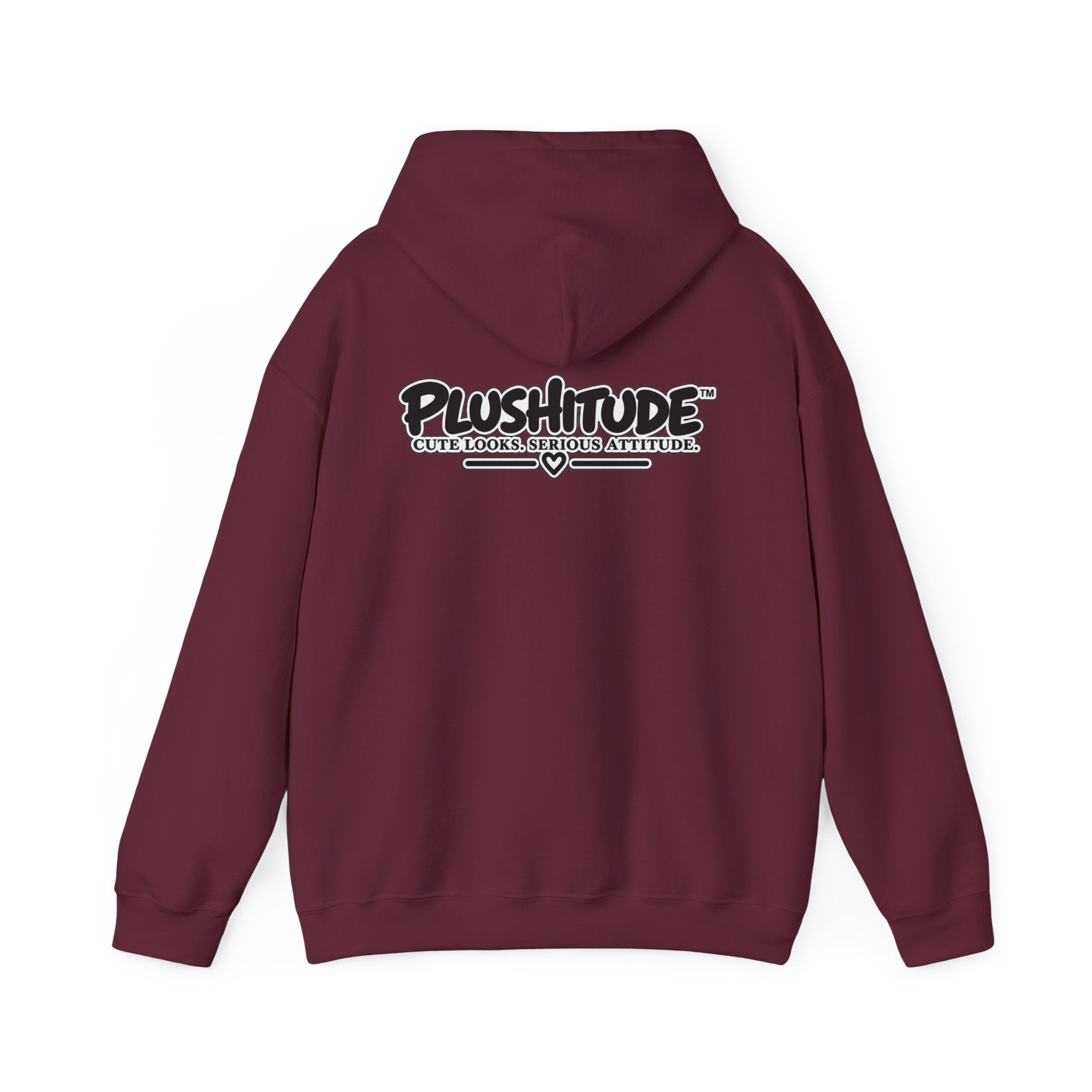 Leopard Plushitude Hoodie – Cute Pink Leopard Graphic Hooded Sweatshirt