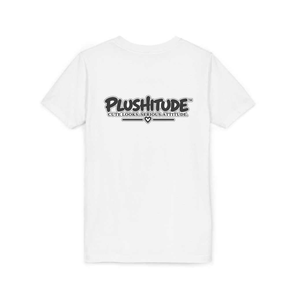 Youth Tee — Plushitude Chick in Spa Robe Graphic