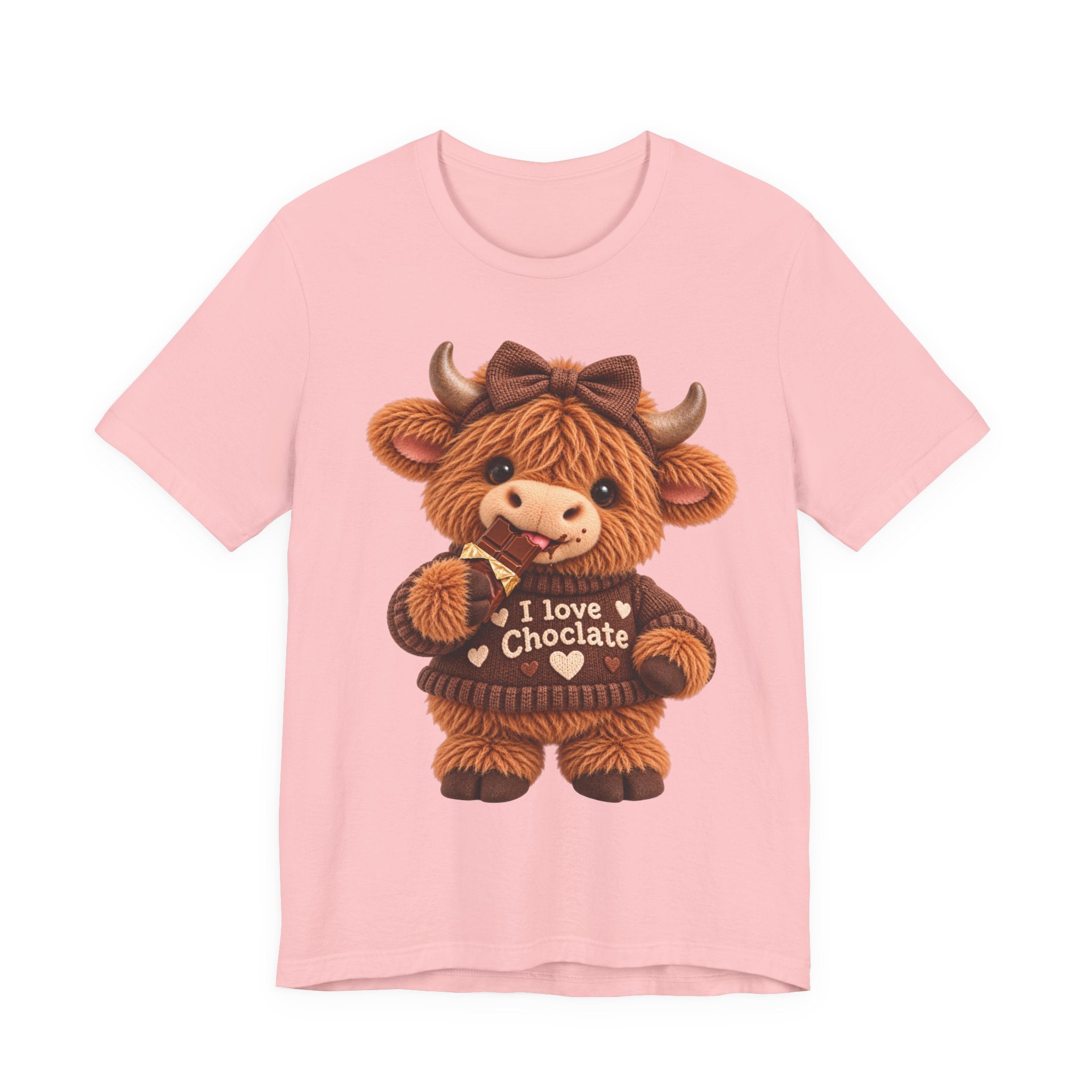 I Love Chocolate Cow Tee