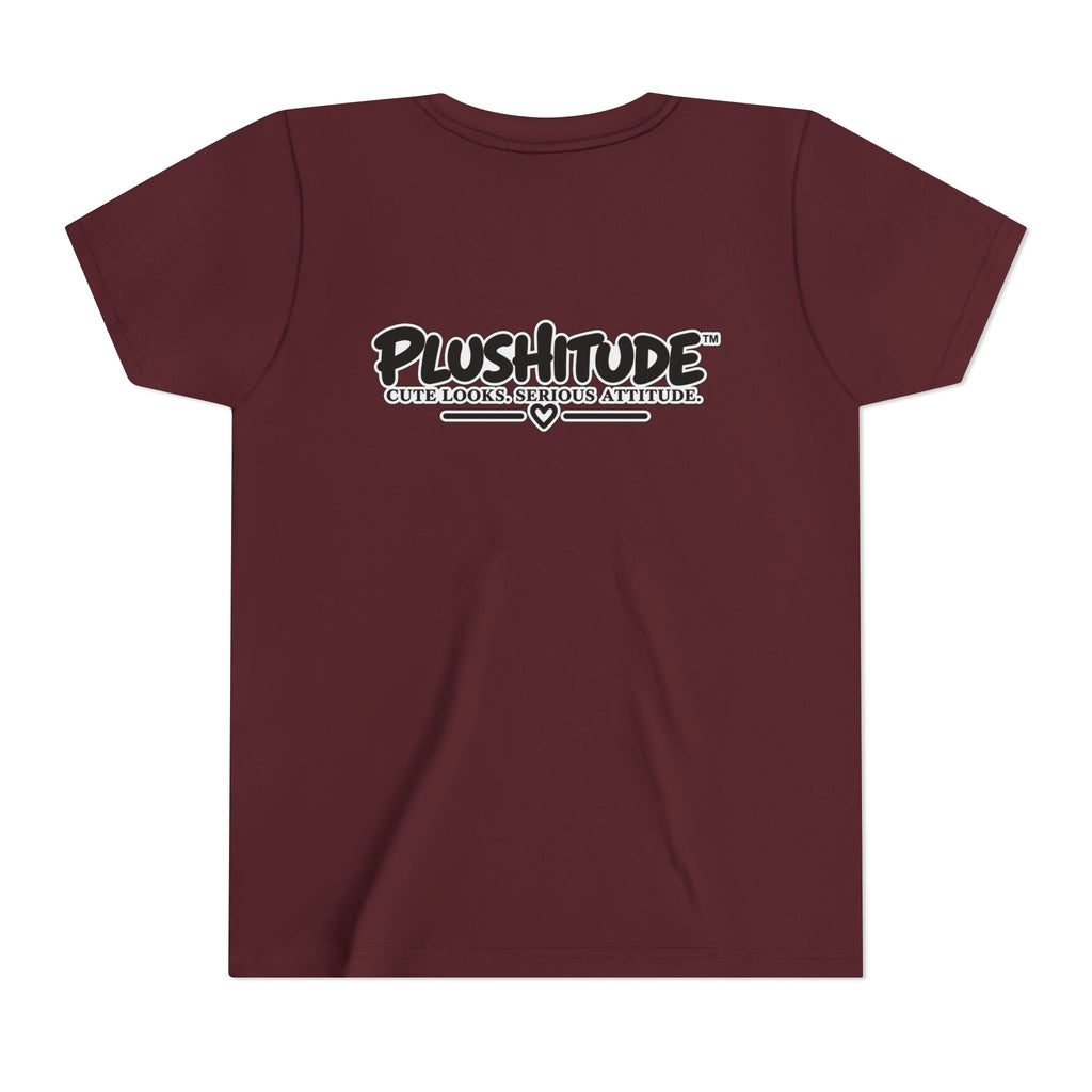 Youth Tee — Plushitude Chick in Spa Robe Graphic