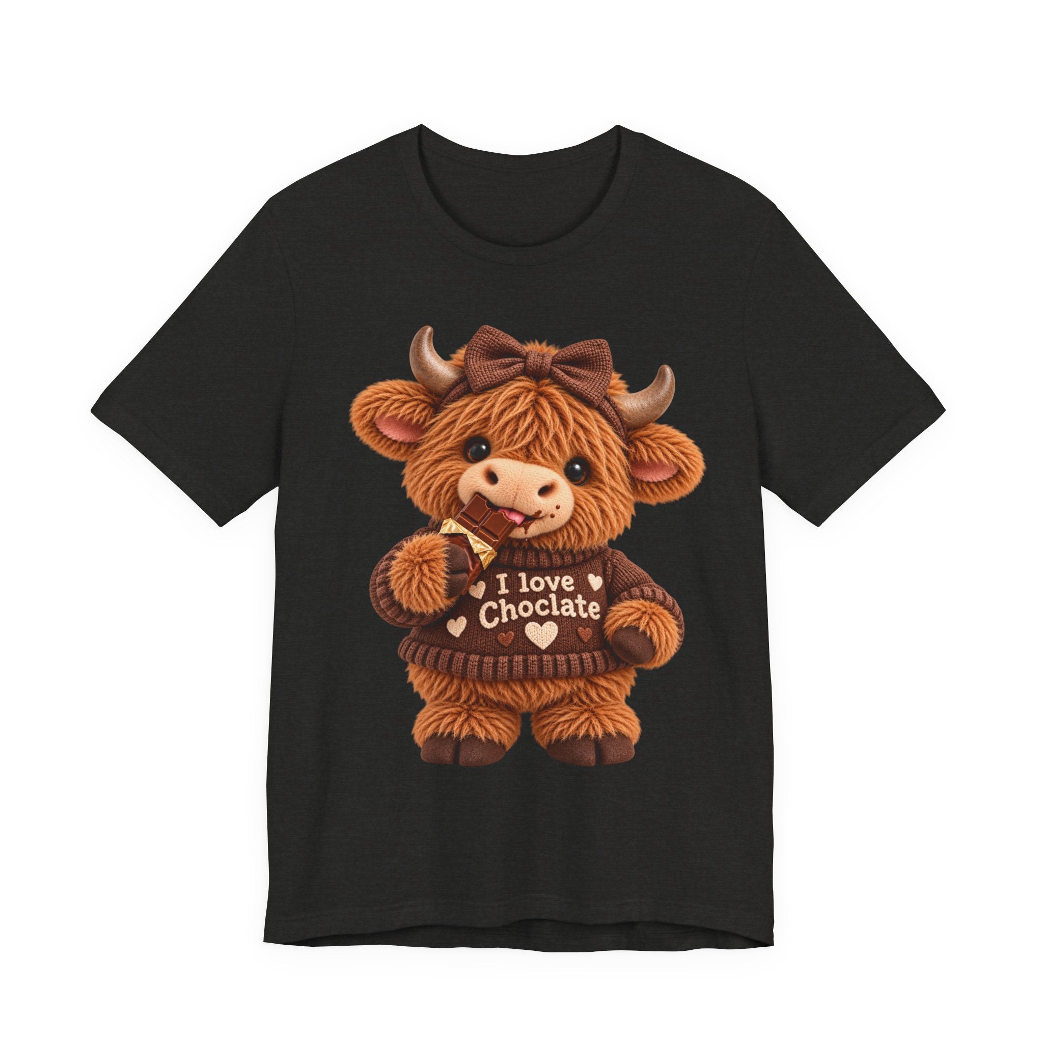 I Love Chocolate Cow Tee