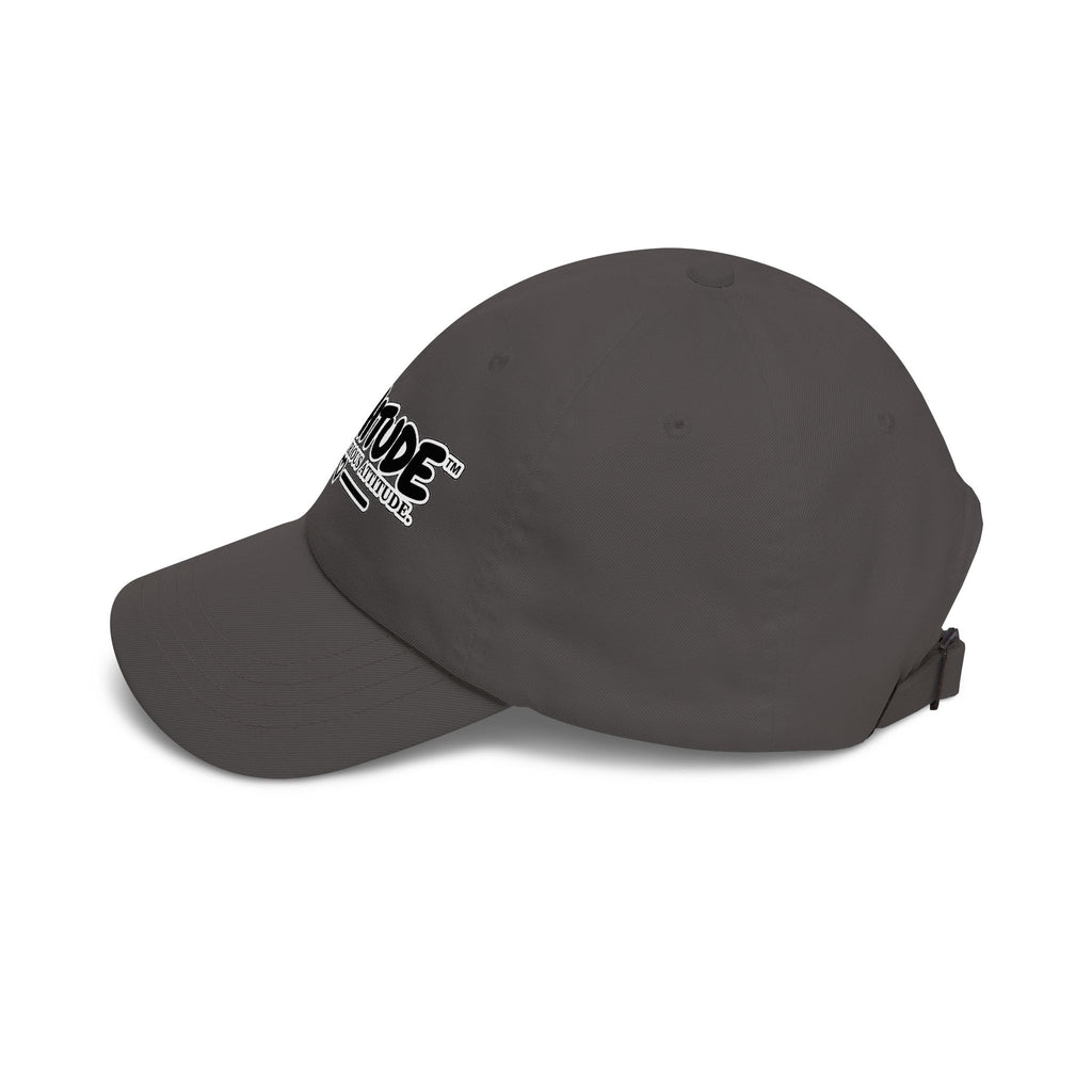 Plushitude Dad Cap — "Cute Looks, Serious Attitude" Embroidered Baseball Hat
