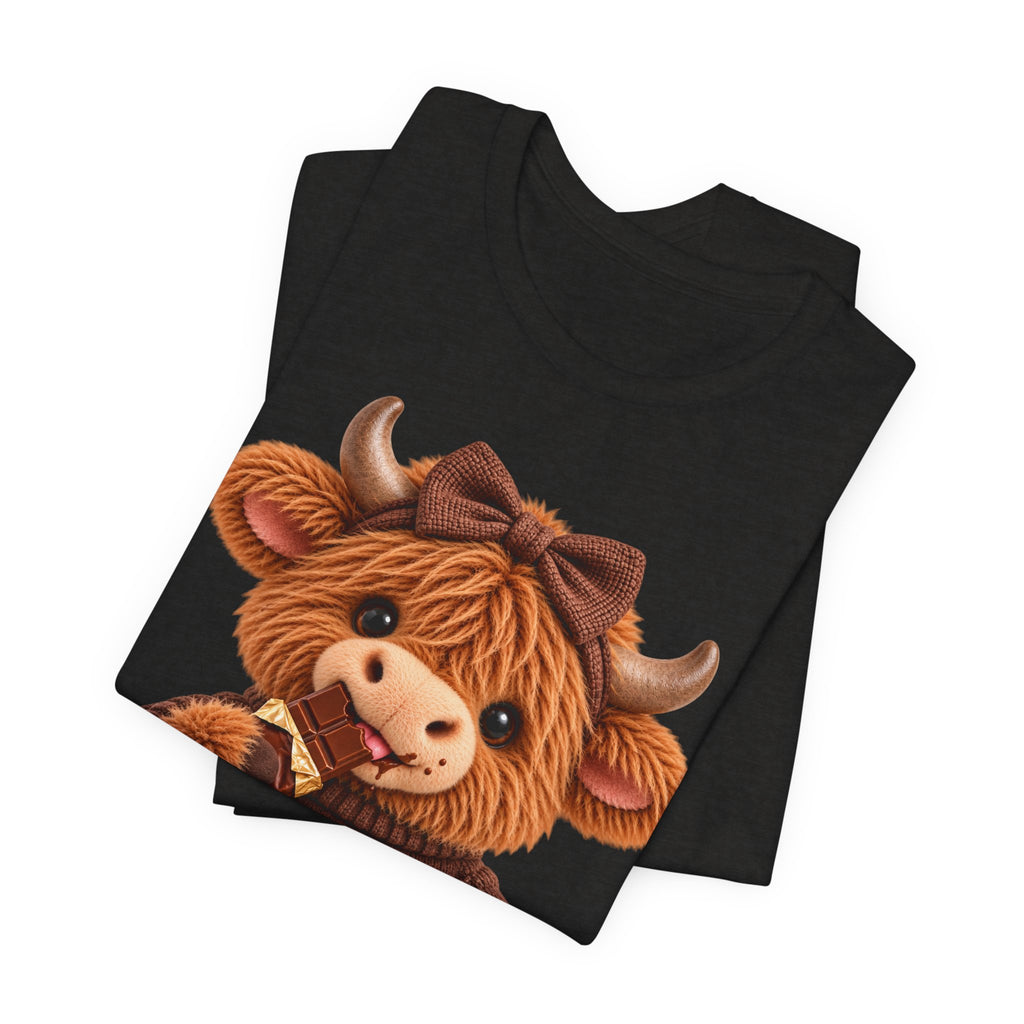 I Love Chocolate Cow Tee