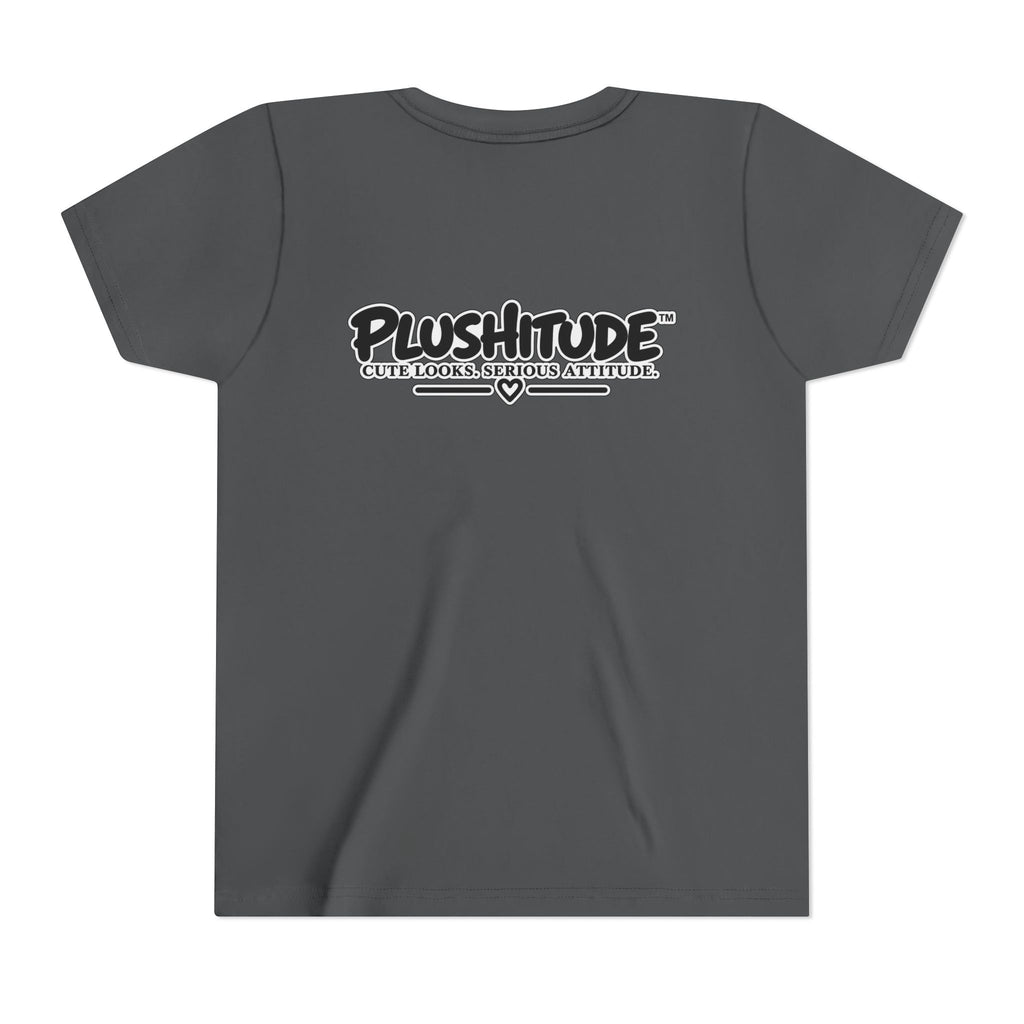 Youth Tee — Plushitude Chick in Spa Robe Graphic