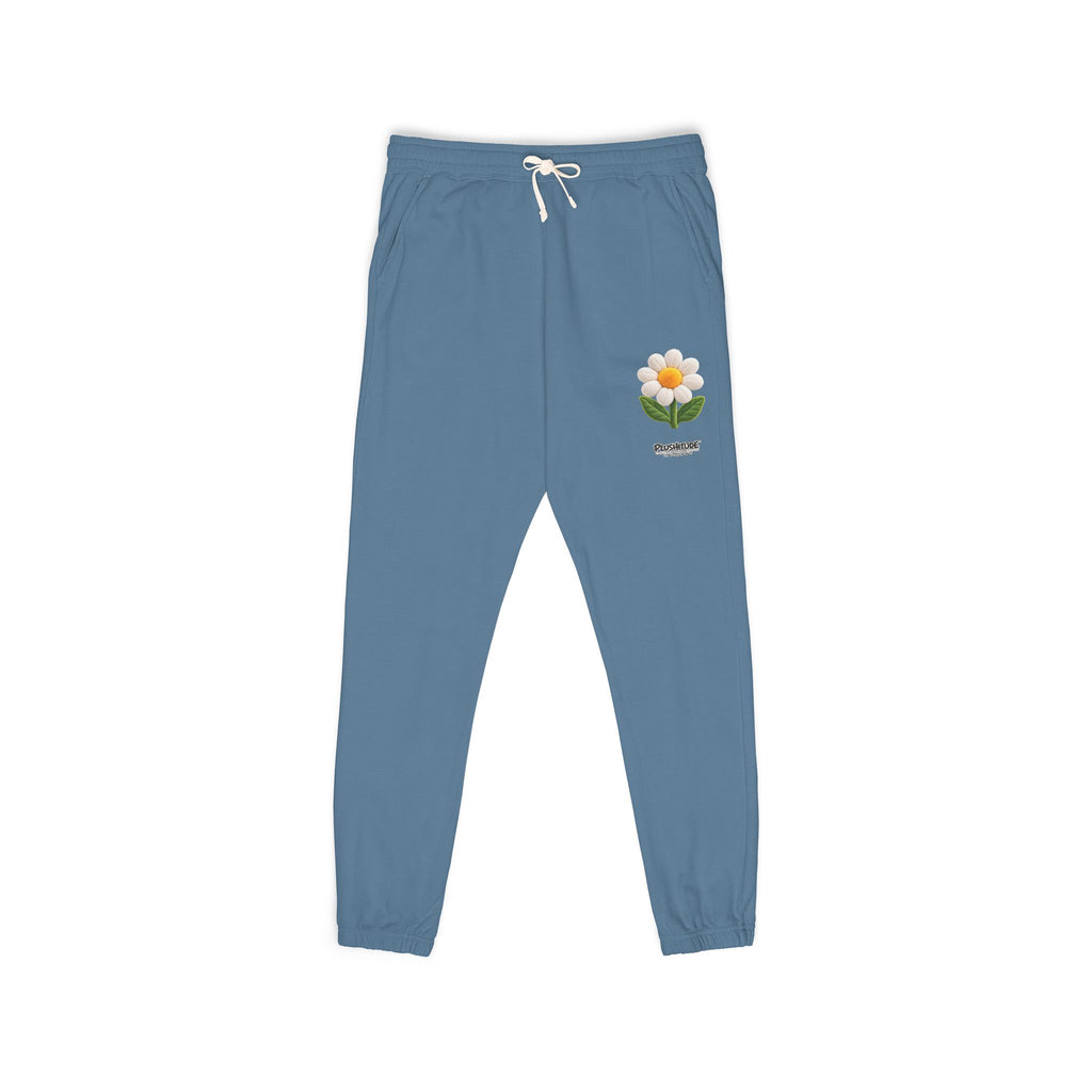 Daisy Sweatpants — Cozy Floral Fleece Joggers