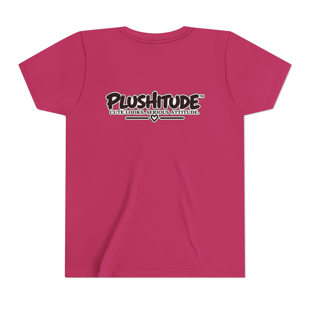 Youth Tee — Plushitude Chick in Spa Robe Graphic