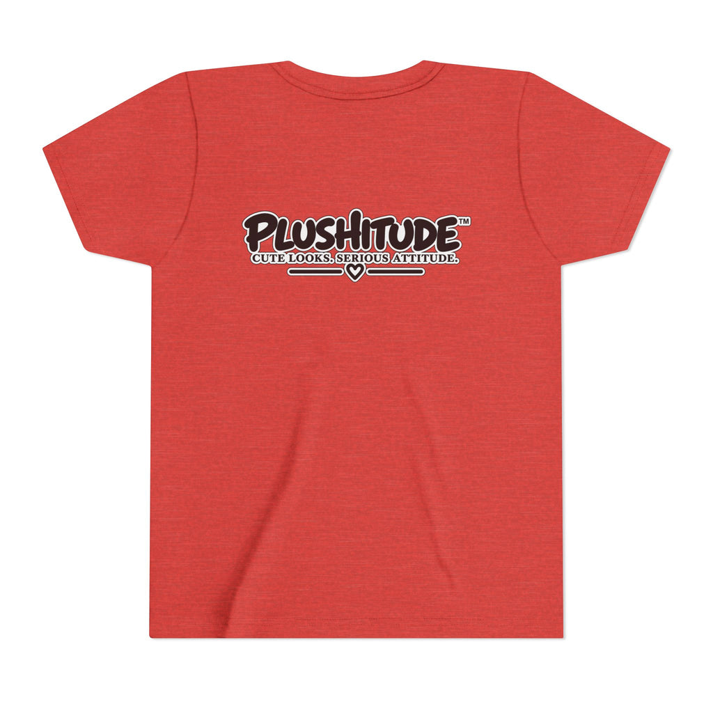 Youth Tee — Plushitude Chick in Spa Robe Graphic