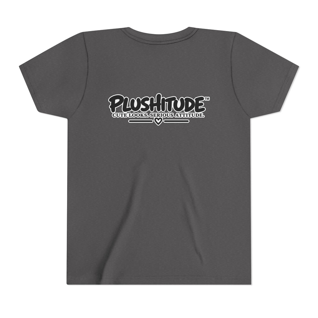 Youth Tee — Plushitude Chick in Spa Robe Graphic