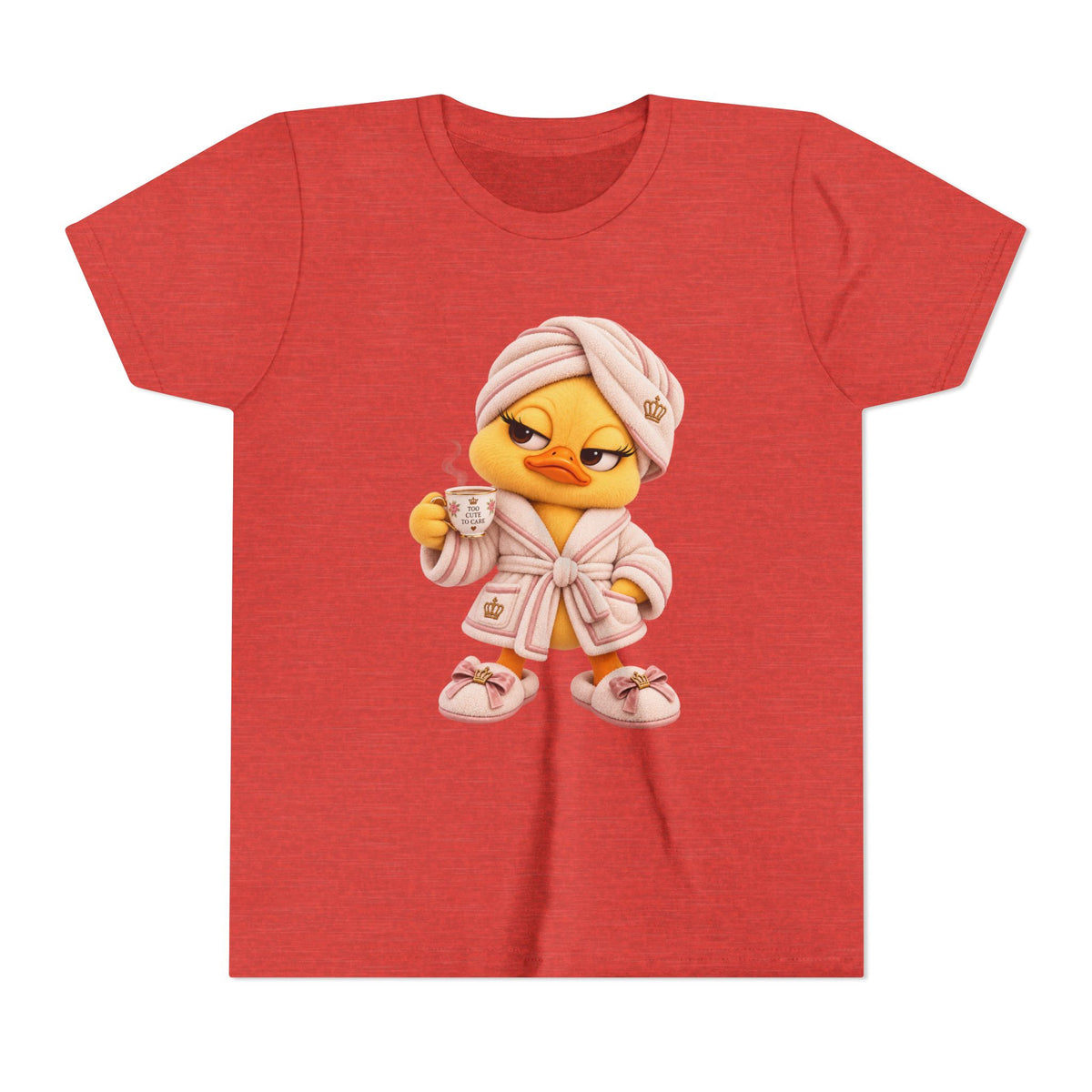 Youth Tee — Plushitude Chick in Spa Robe Graphic
