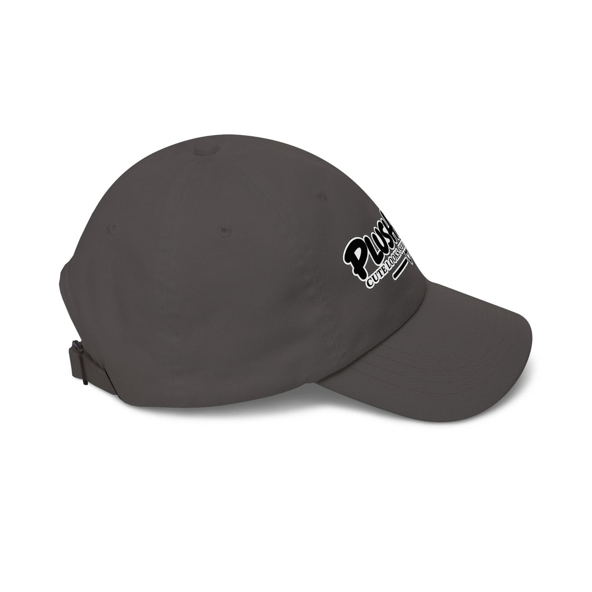 Plushitude Dad Cap — "Cute Looks, Serious Attitude" Embroidered Baseball Hat