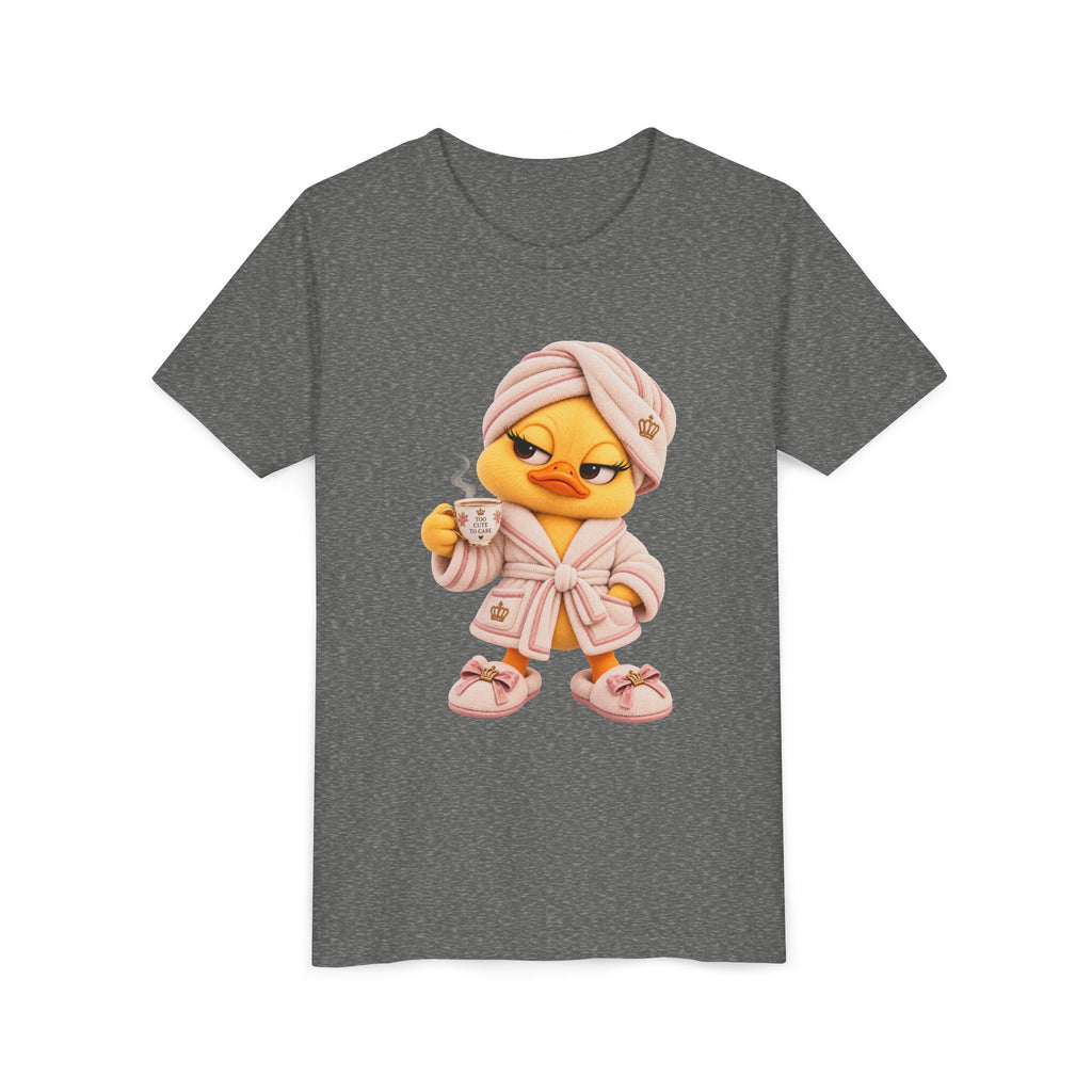Youth Tee — Plushitude Chick in Spa Robe Graphic