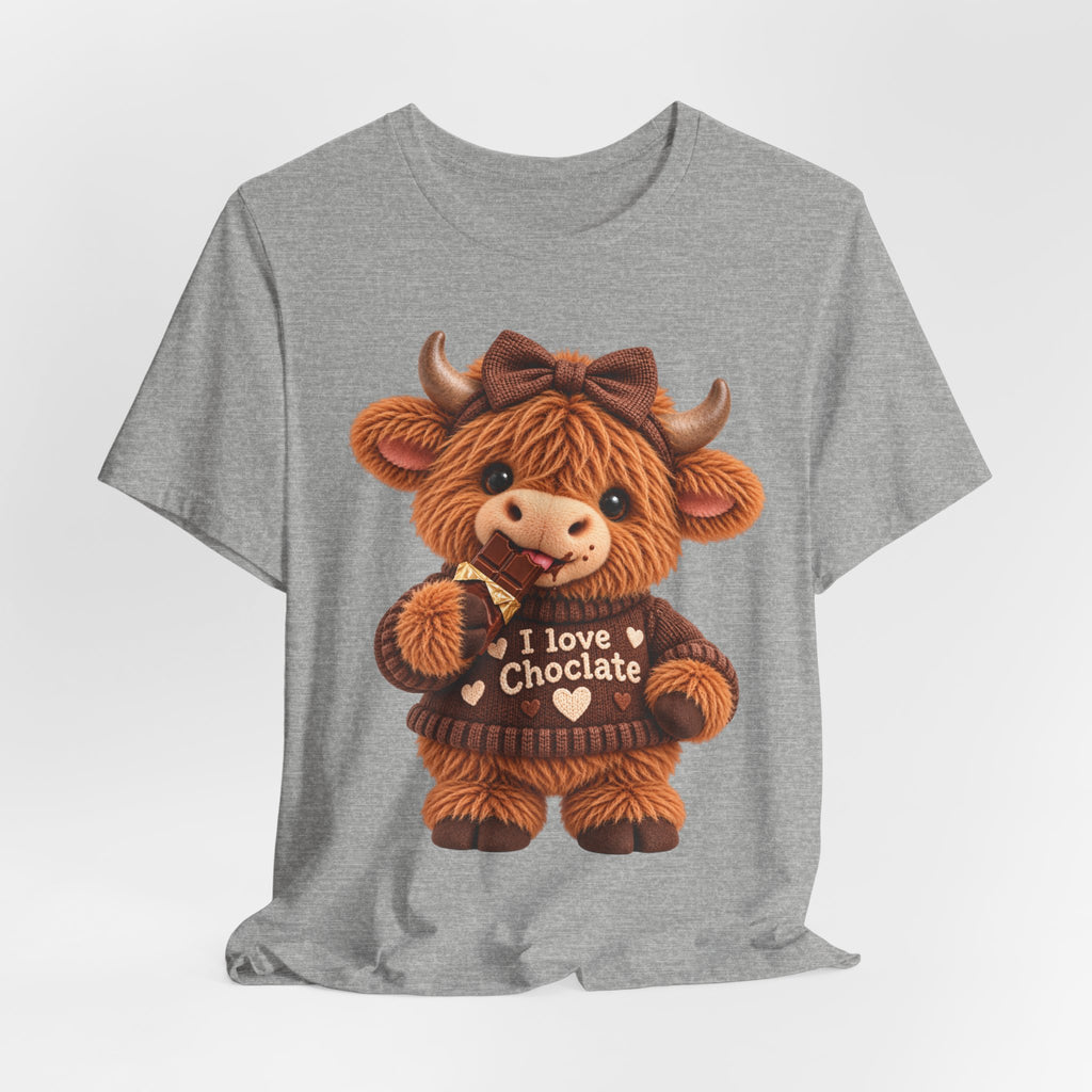 I Love Chocolate Cow Tee
